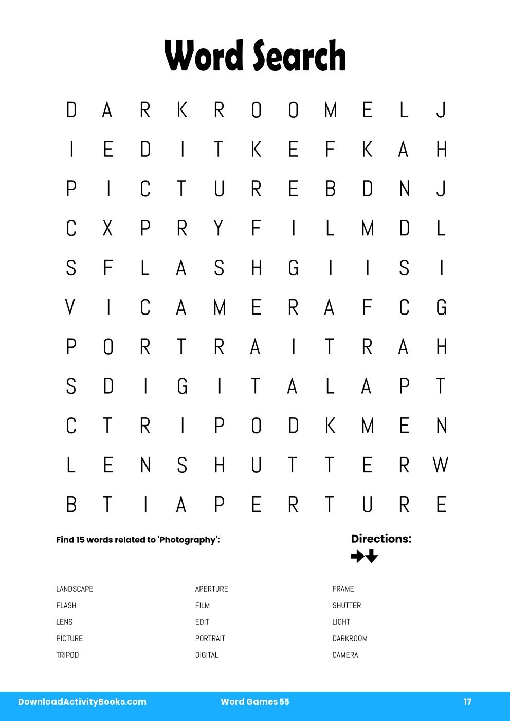 Word Search in Word Games 55