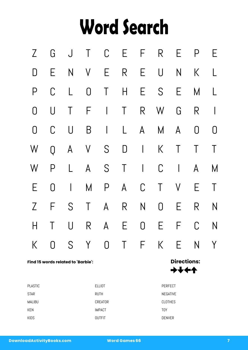 Word Search in Word Games 66