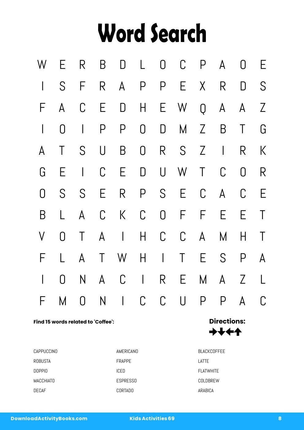 Word Search in Kids Activities 69