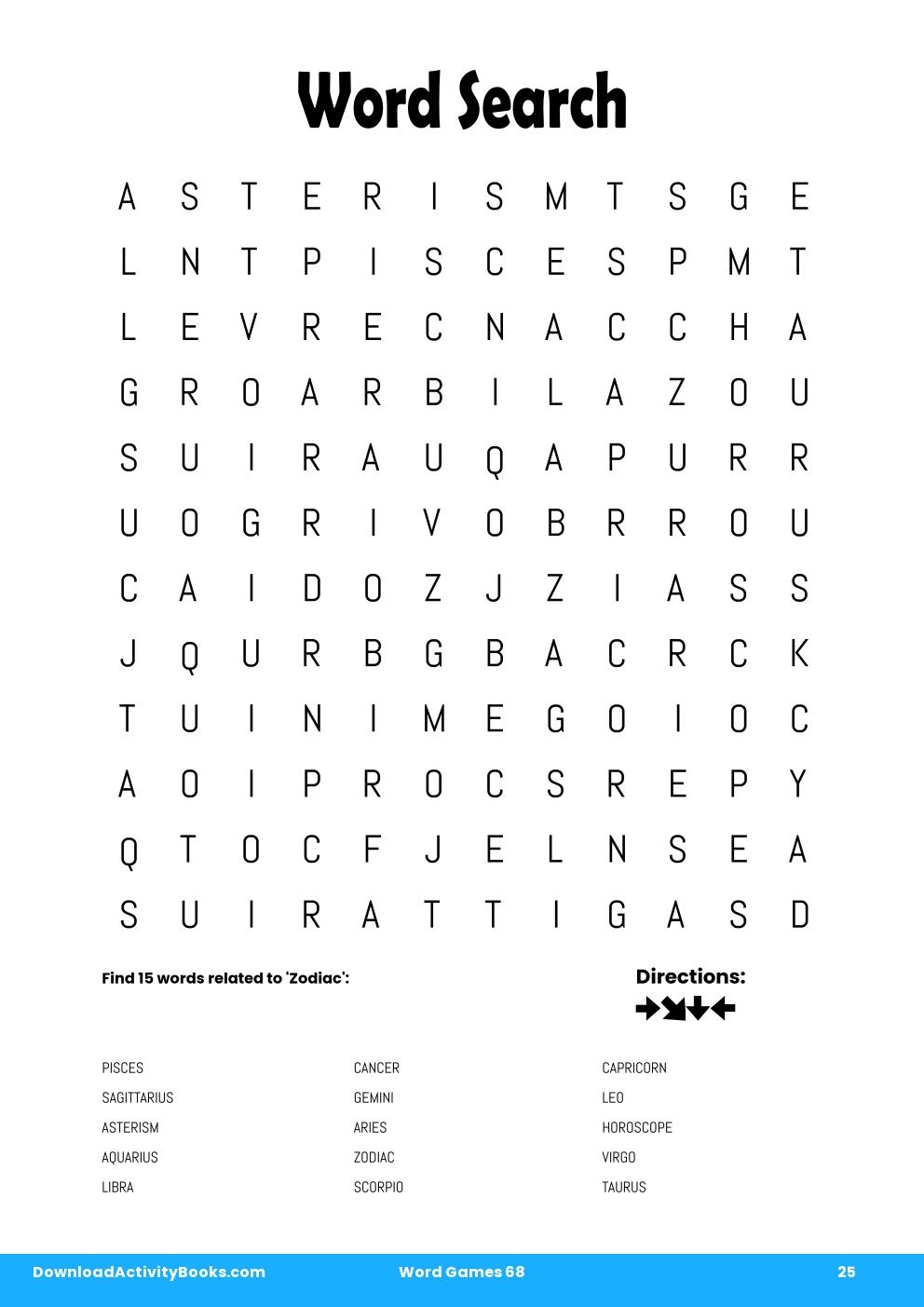 Word Search in Word Games 68