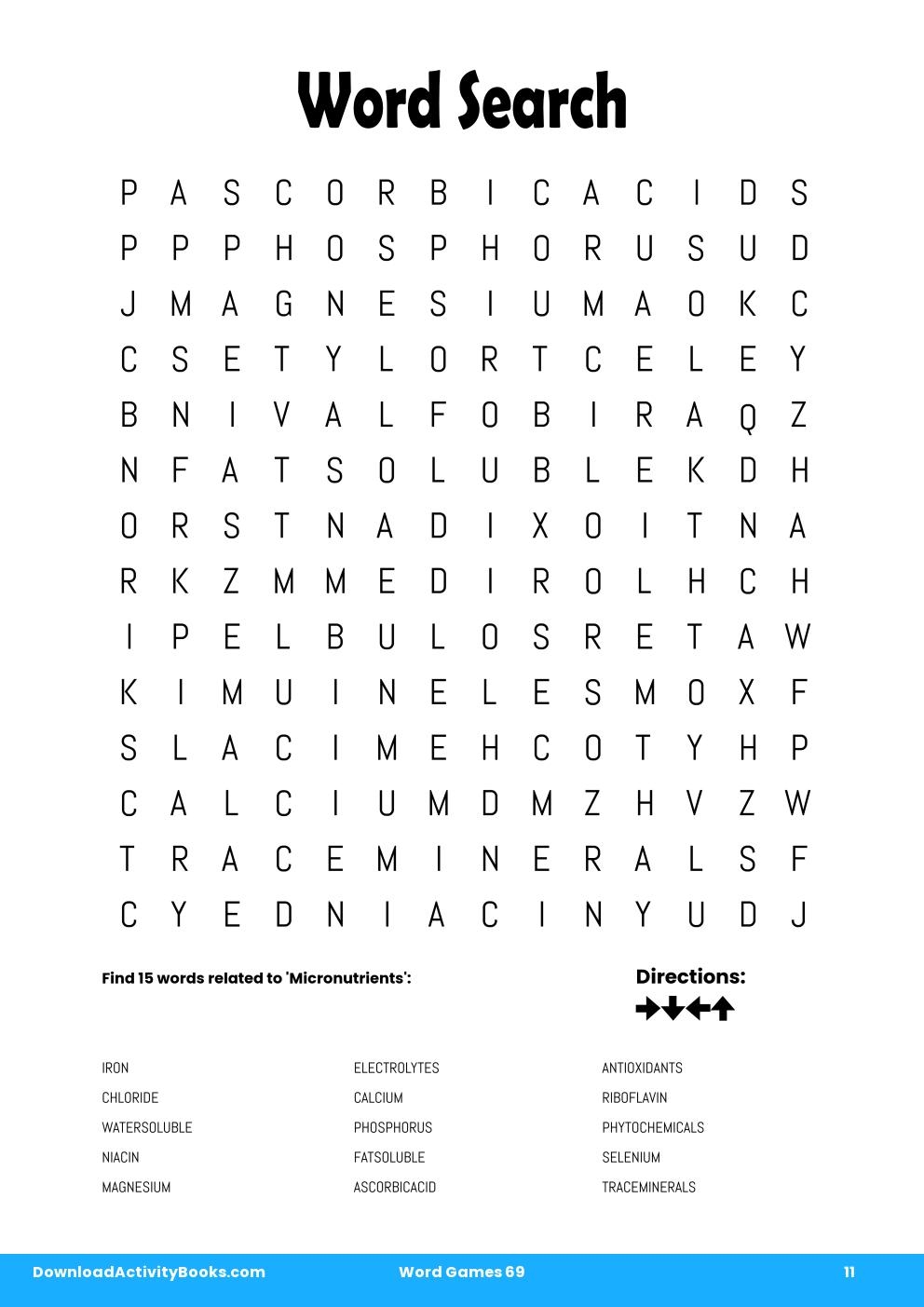 Word Search in Word Games 69