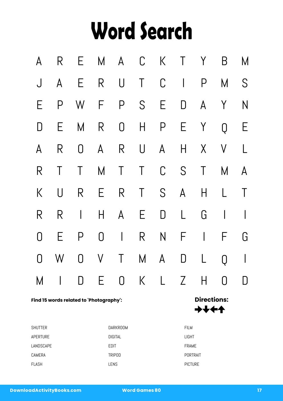 Word Search in Word Games 80