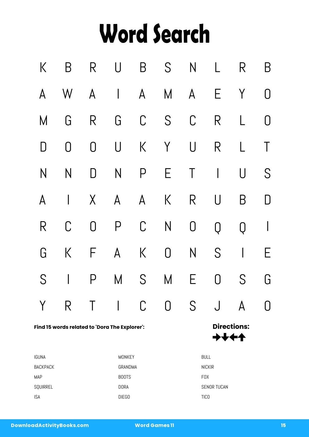 Word Search in Word Games 11