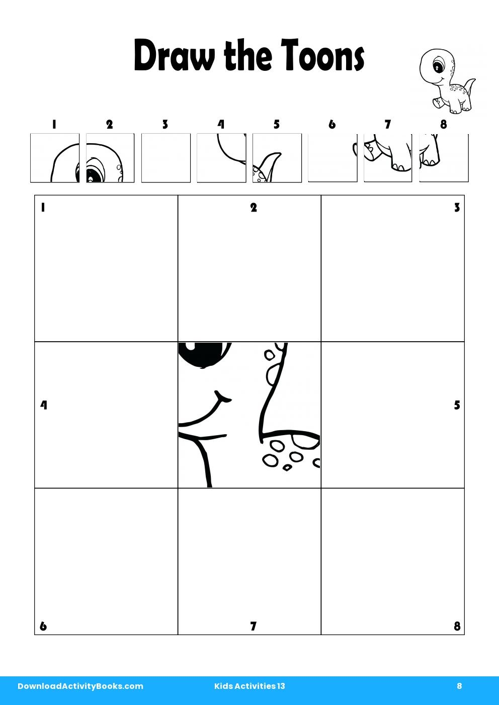 Draw The Toons in Kids Activities 13