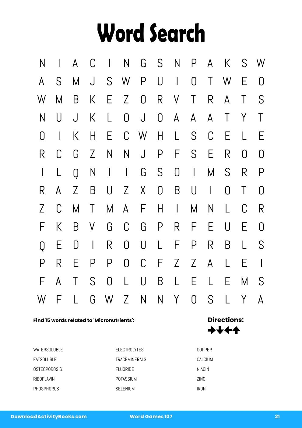 Word Search in Word Games 107