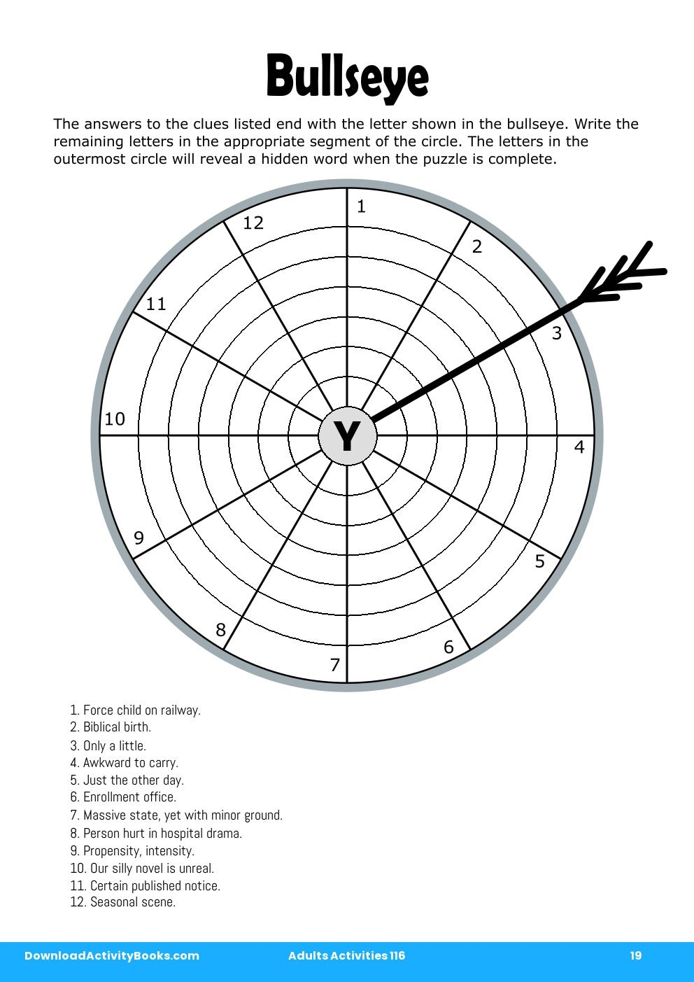 Bullseye in Adults Activities 116