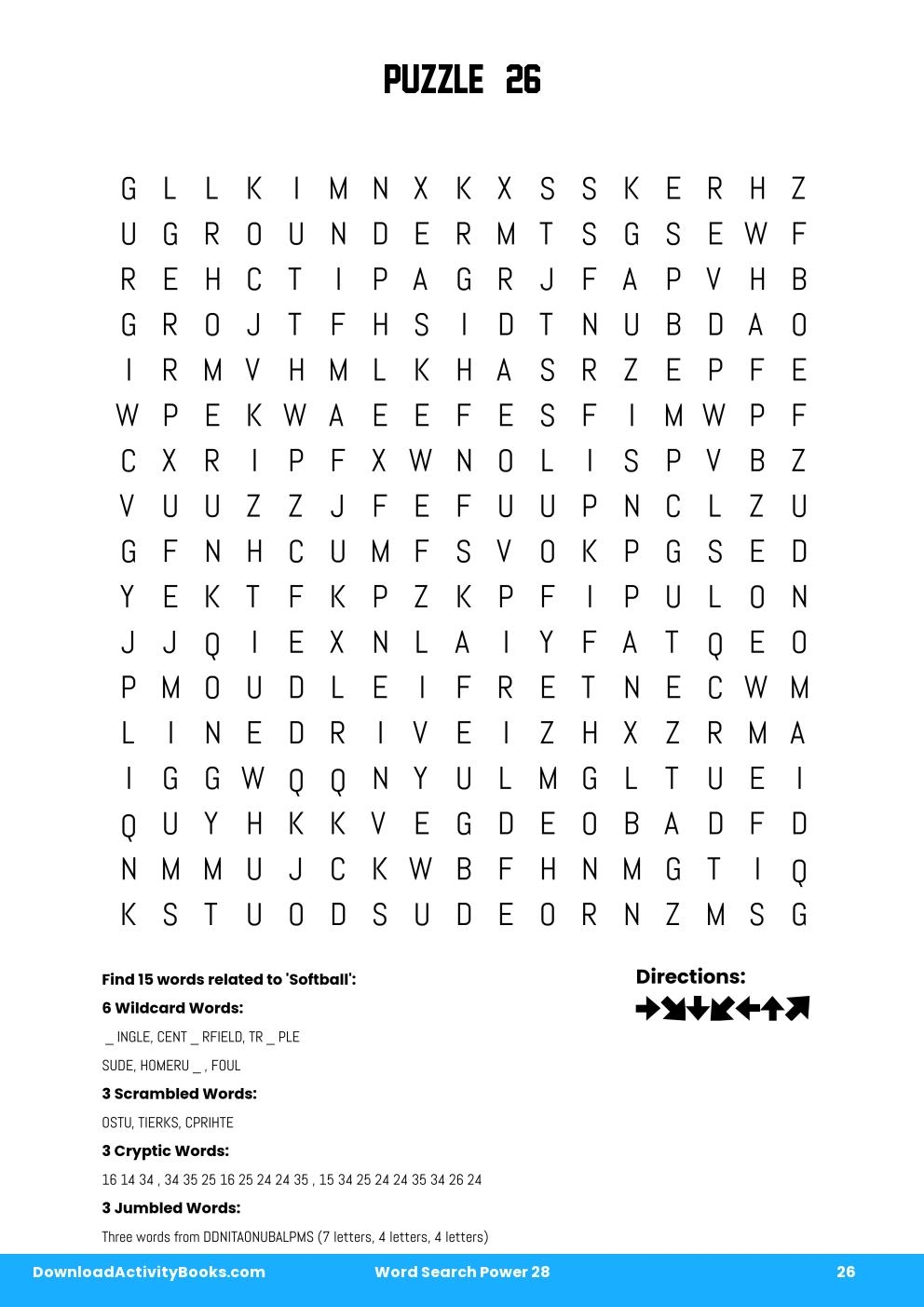 Word Search Power in Word Search Power 28