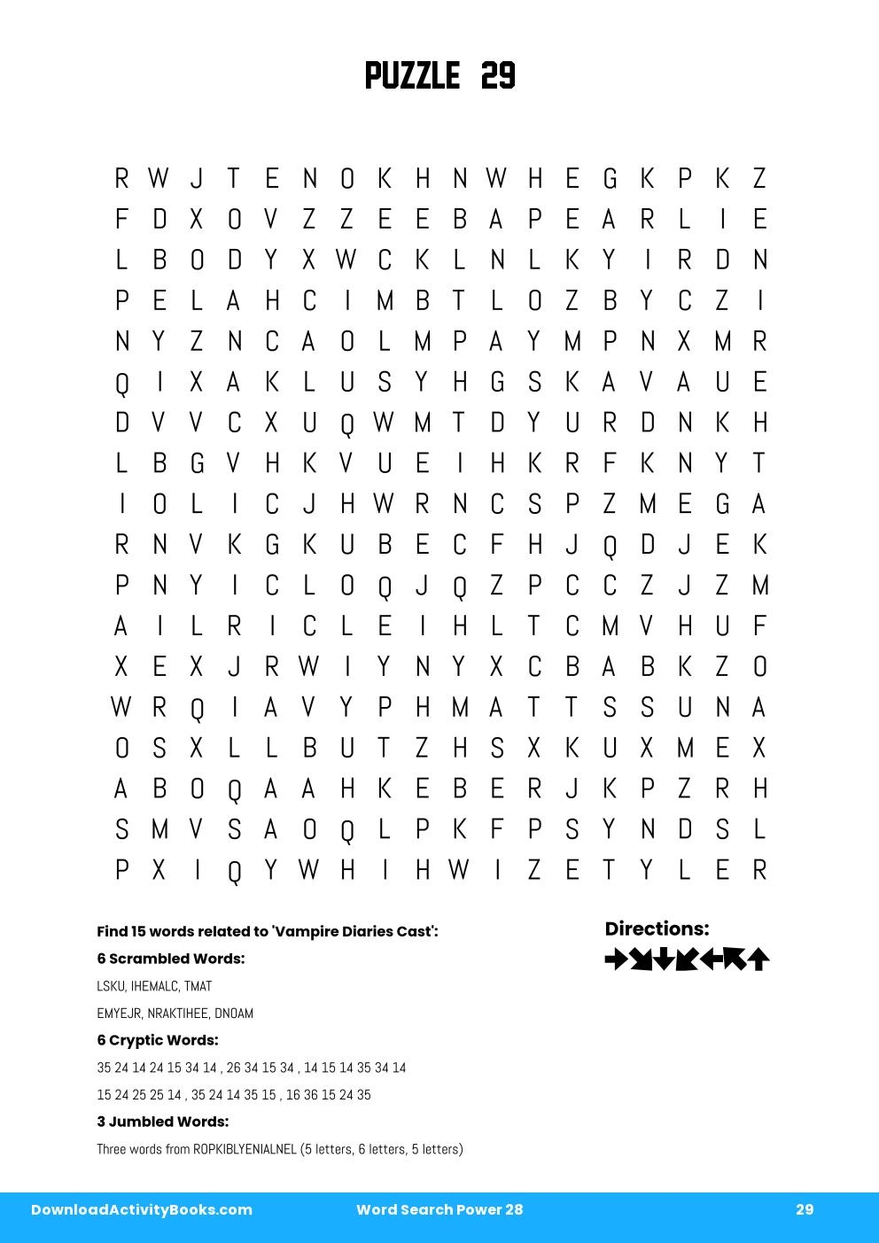 Word Search Power in Word Search Power 28