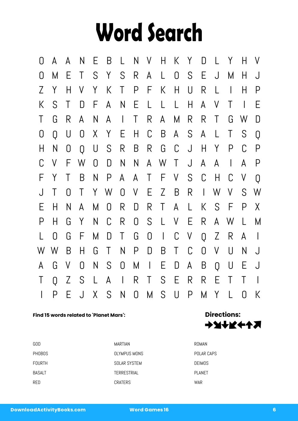 Word Search in Word Games 16