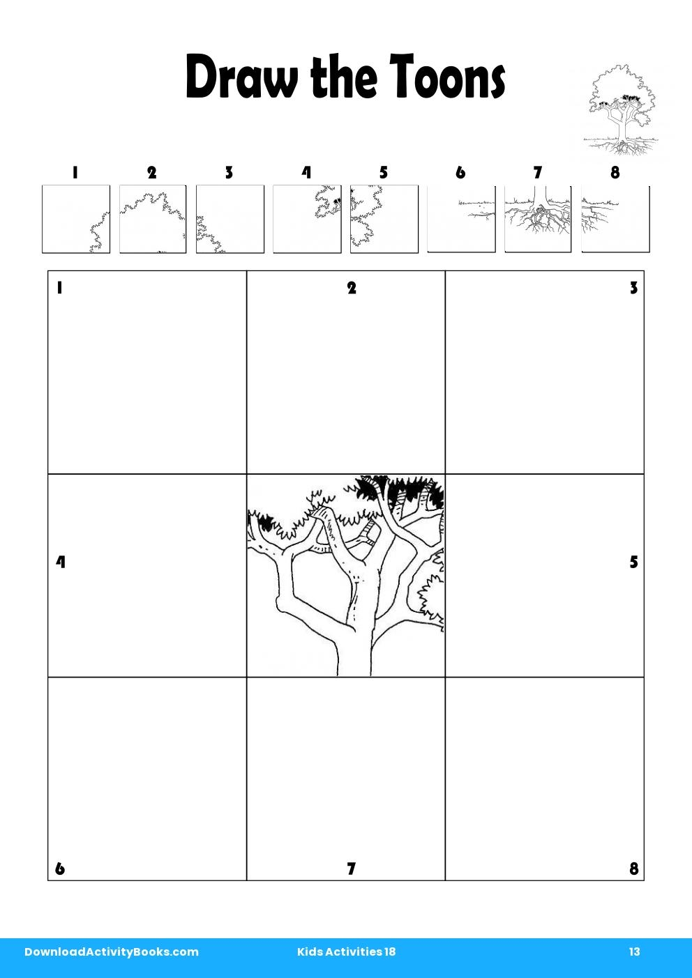Draw The Toons in Kids Activities 18