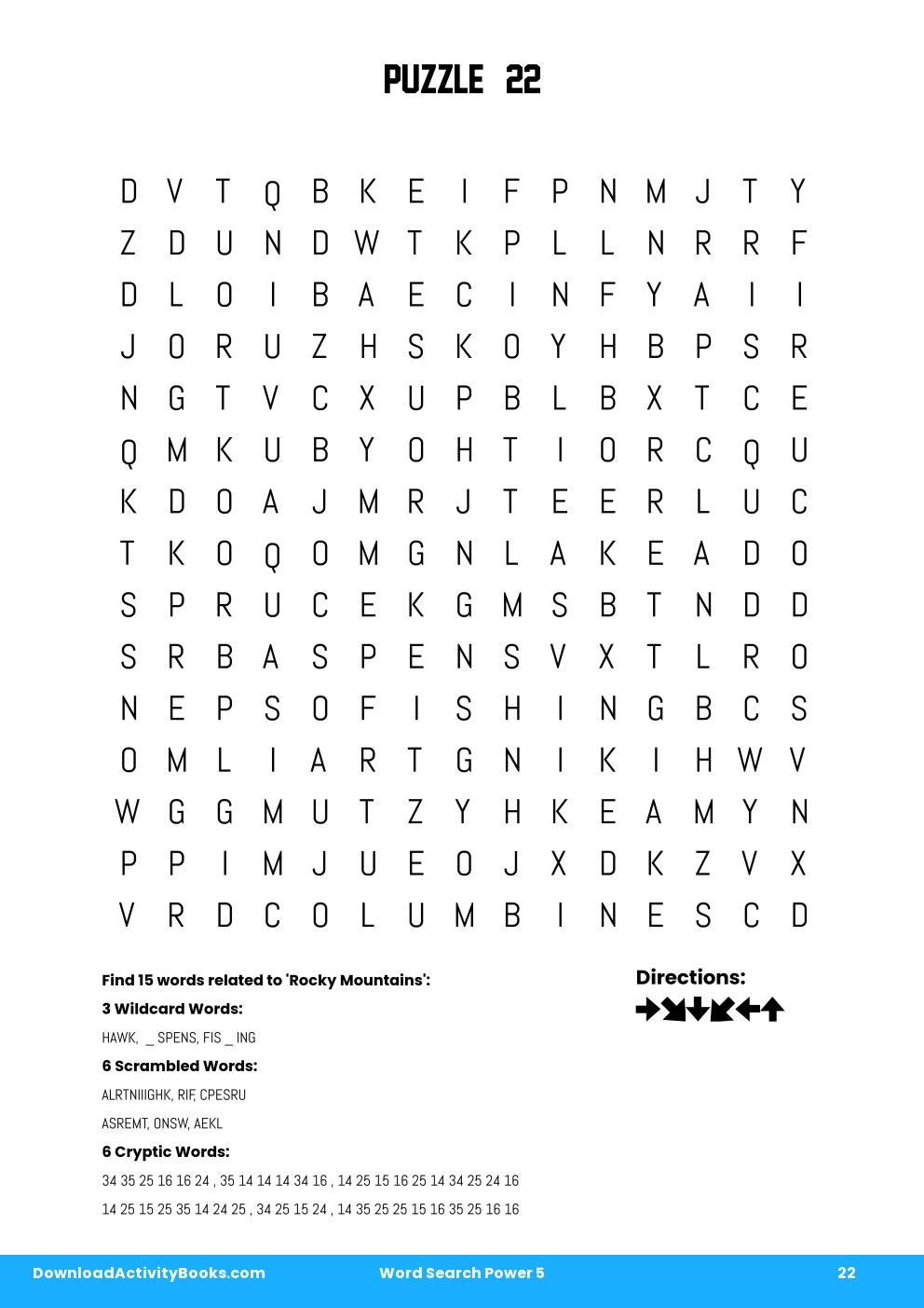 Word Search Power in Word Search Power 5