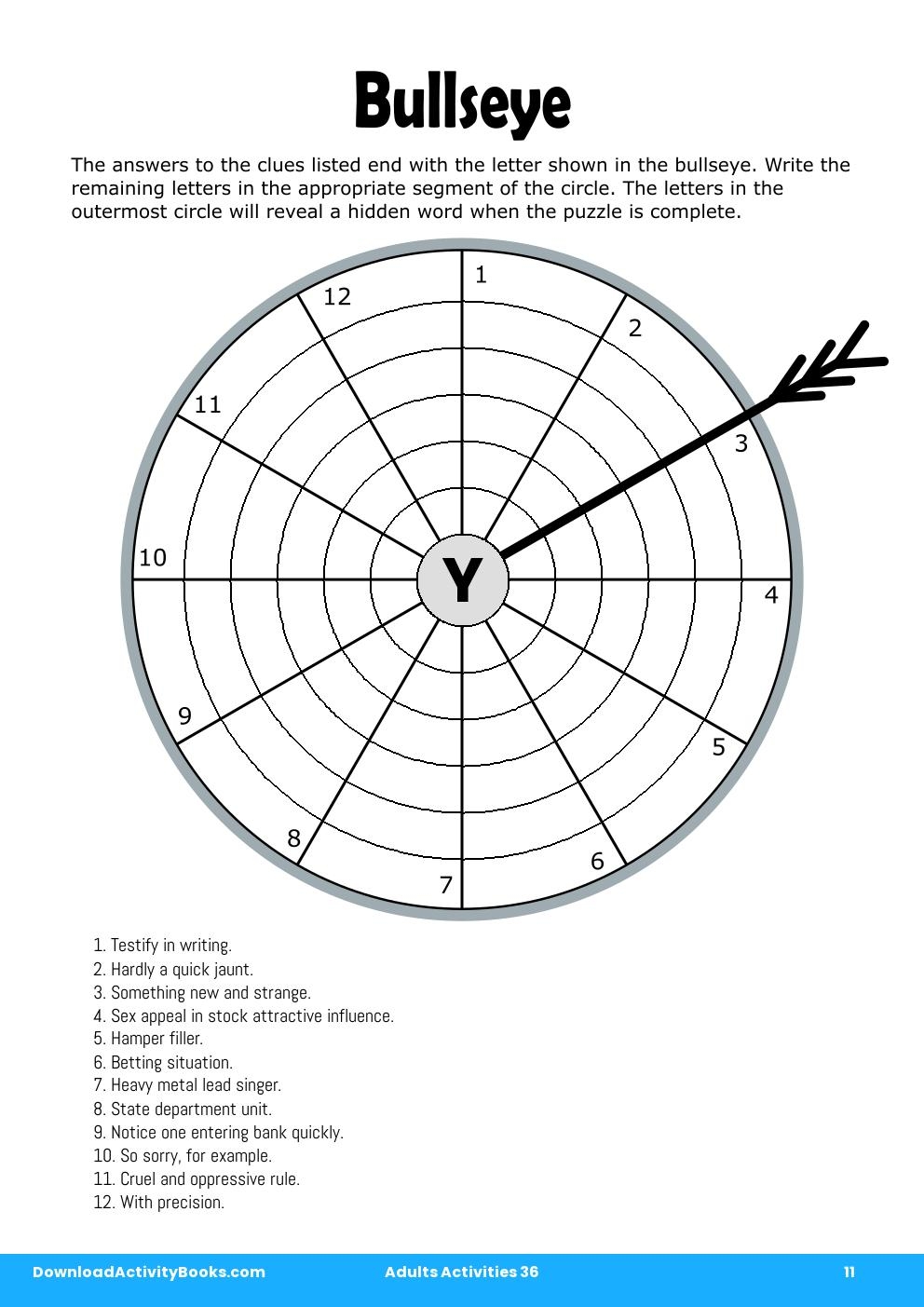 Bullseye in Adults Activities 36