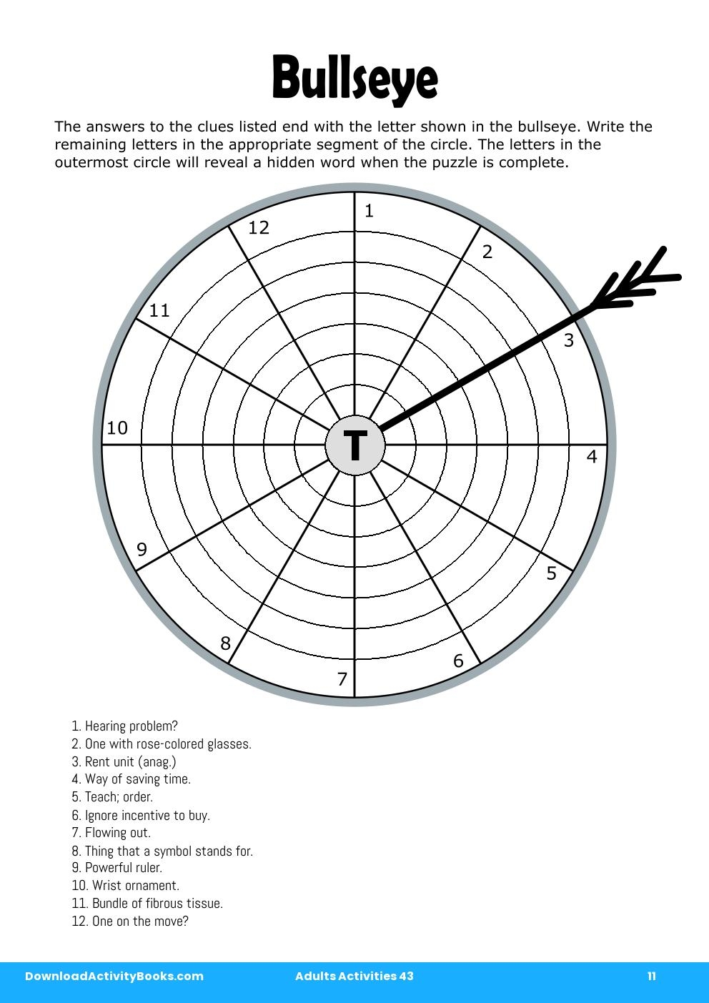 Bullseye in Adults Activities 43