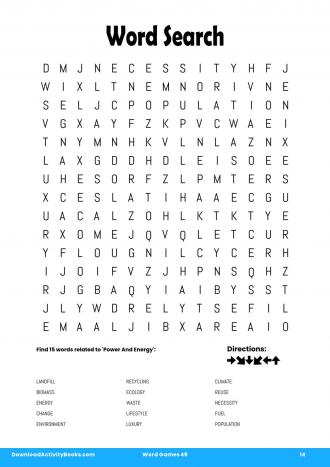 Word Search in Word Games 49