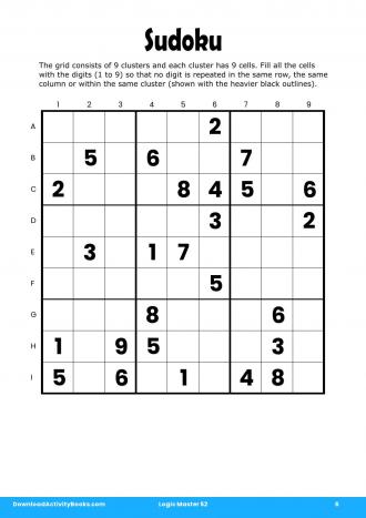 Sudoku #6 in Logic Master 52