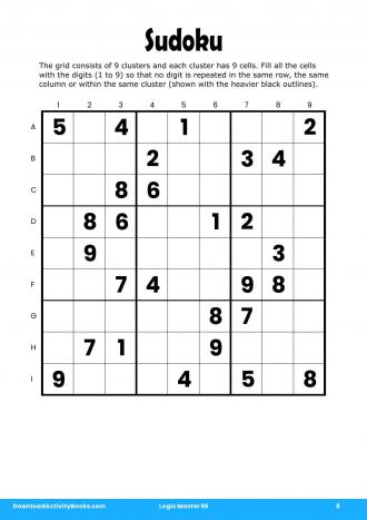 Sudoku #8 in Logic Master 55