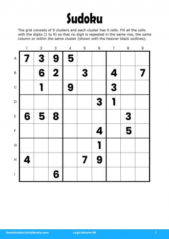 Sudoku #7 in Logic Master 56