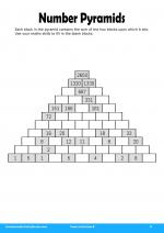 Number Pyramids in Teens Activities 8
