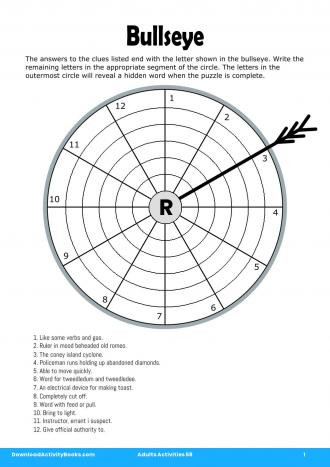 Bullseye in Adults Activities 58