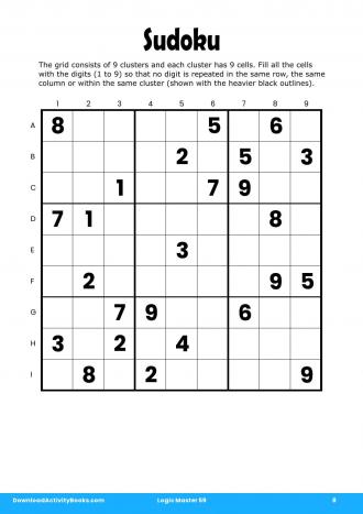Sudoku #8 in Logic Master 59