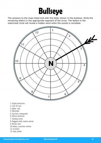 Bullseye #12 in Word Games 61