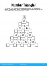 Number Triangles in Adults Activities 5
