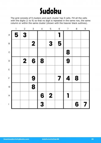 Sudoku in Adults Activities 66