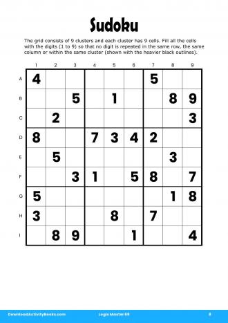 Sudoku #8 in Logic Master 69