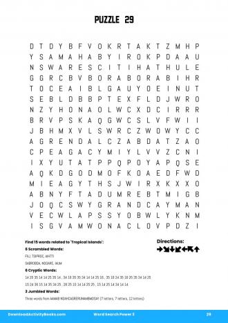 Word Search Power #29 in Word Search Power 3