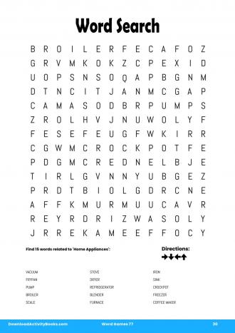 Word Search #30 in Word Games 77