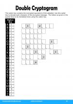 Double Cryptogram #20 in Adults Activities 6