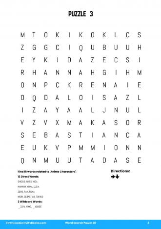 sailor moon word search puzzle by Adrastia217 on DeviantArt