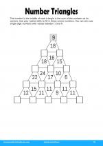 Number Triangles in Adults Activities 1