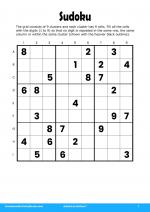 Sudoku #1 in Adults Activities 7