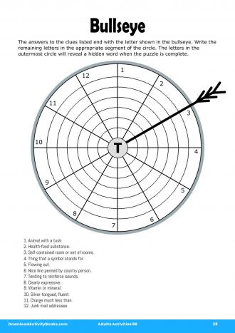 Bullseye #28 in Adults Activities 86