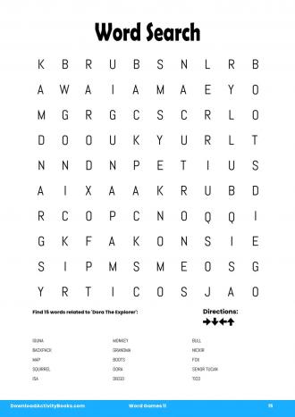 Word Search #15 in Word Games 11
