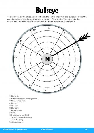 Bullseye #29 in Word Games 11