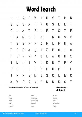 Word Search #17 in Word Games 90