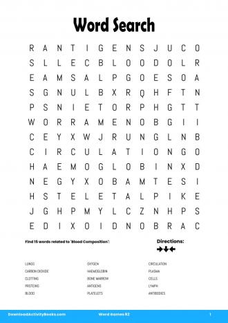 Word Search #1 in Word Games 92