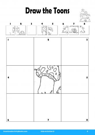 Draw The Toons #8 in Kids Activities 12