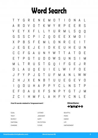 Word Search #2 in Word Games 95