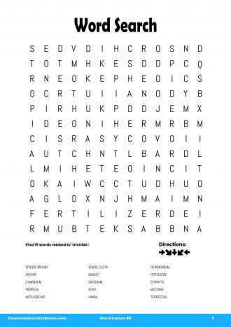 Word Search #3 in Word Games 96