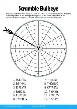 Scramble Bullseye #28 in Adults Activities 98