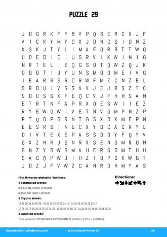 Word Search Power #29 in Word Search Power 24
