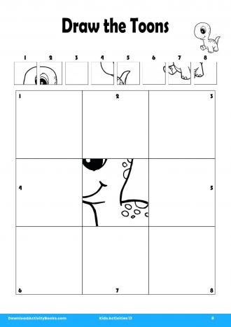 Draw The Toons #8 in Kids Activities 13