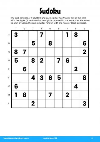 Sudoku #6 in Logic Master 102
