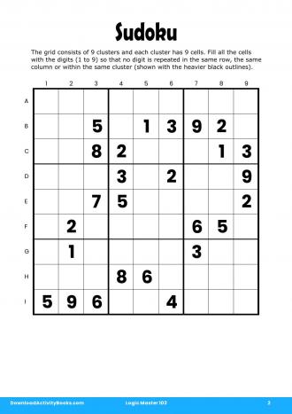 Sudoku #2 in Logic Master 103