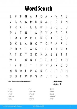 Word Search #7 in Word Games 106