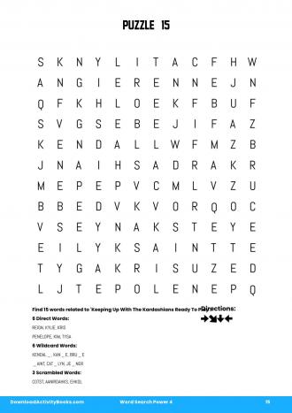 Word Search Power #15 in Word Search Power 4