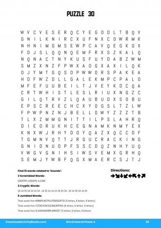 Word Search Power #30 in Word Search Power 4